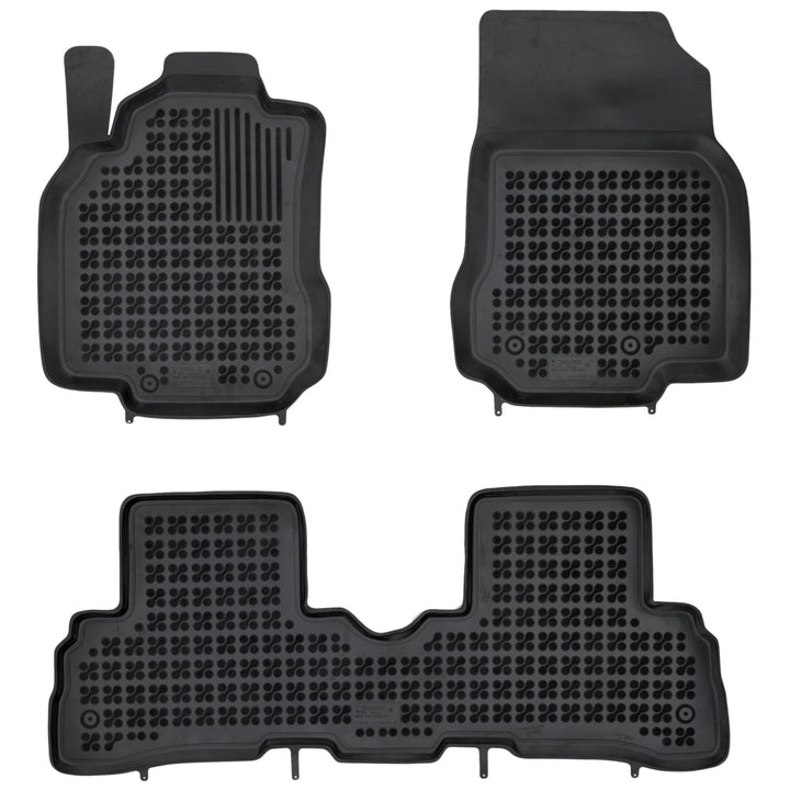 M MOTOS Gummimatten Auto Fussmatte passt für Nissan Cube III 2009-2014 Verbessern Sie Ihren Reisekom