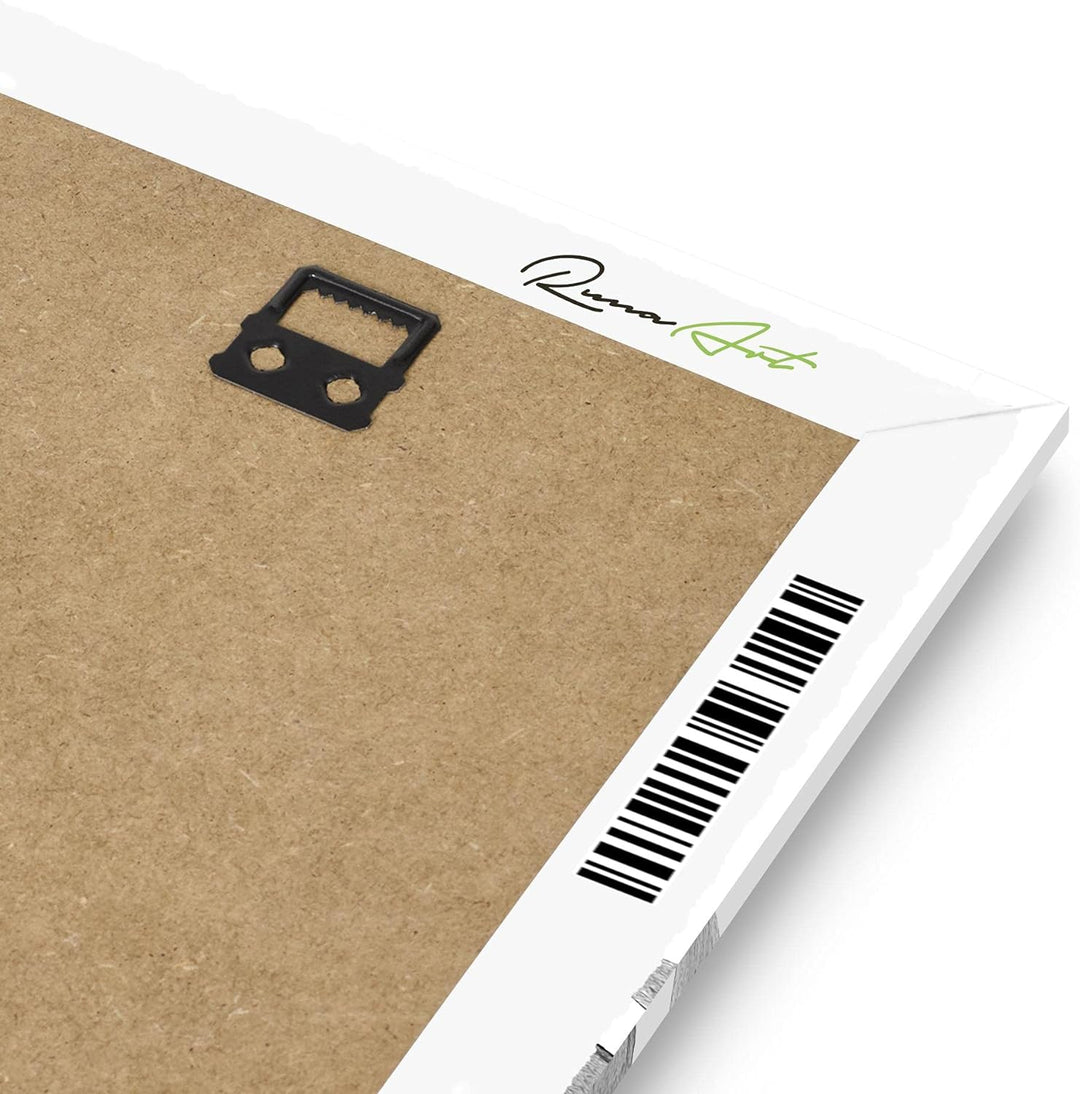 Runa Art Wandbilder Blumen Orchidee 5 Teilig Bild auf Vlies Leinwand Deko Wohnzimmer Wasser Schwarz