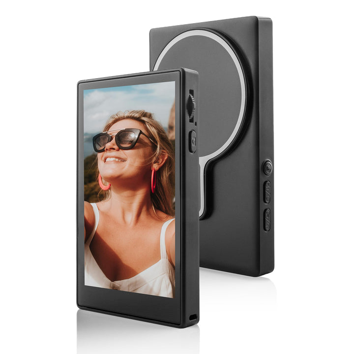 MOJOGEAR VS4 Touchscreen Selfie Vlog Monitor — Externer Bildschirm für Smartphone Rückkamera — WiFi