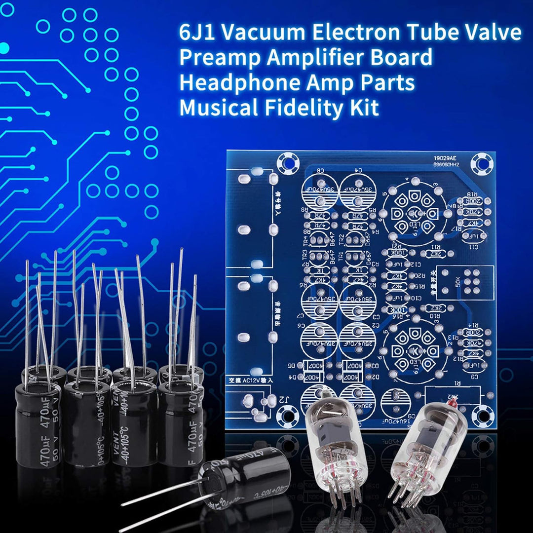 6J1 Ventil Vakuumröhre Pre-AMP Vorverstärker Hifi Stereo Audio Board Musical Fidelity Kit