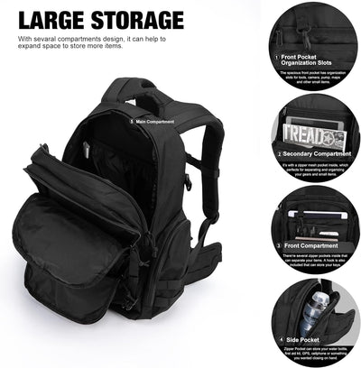 Mardingtop 25L Militär Rucksack Herren Arbeit für Taktischer Assault Wandern Reisen Outdoor