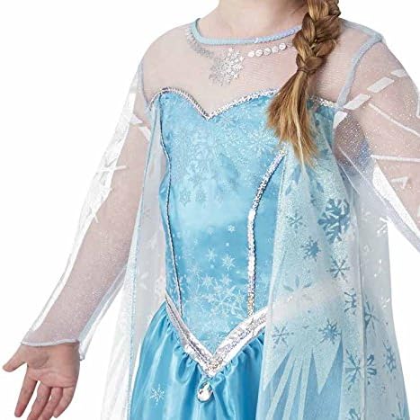Rubie's 3630034 - Elsa Frozen Deluxe, Action Dress Ups und Zubehör, M