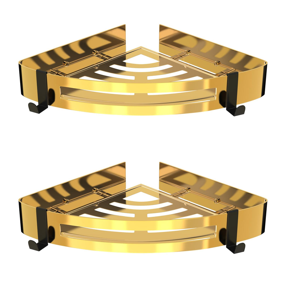 Strength Enemy Duschablage Ecke Ohne Bohren SUS 304 Edelstahl Duschregal Badregal Eckablage Duschkor