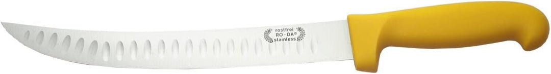 Ro-Da Schlachtermesser Hautmesser mit Kullenschliff 25cm