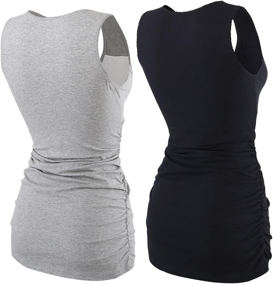 ZUMIY Still-Shirt/Umstandstop, Schwangeres Stillen Nursing Schwangerschaft Top Umstandsmode Unterwäs