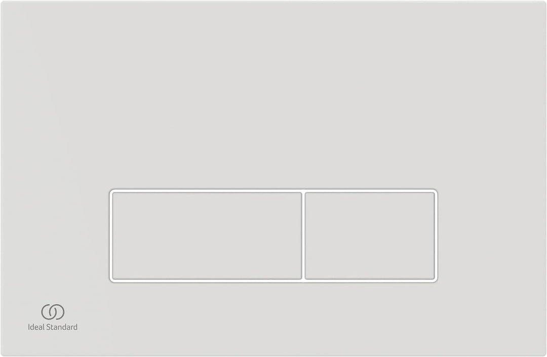 Ideal Standard R0121AC Oleas Betätigungsplatte Oleas M2 Mechanical Toilet Flush Plate - White Weiss,