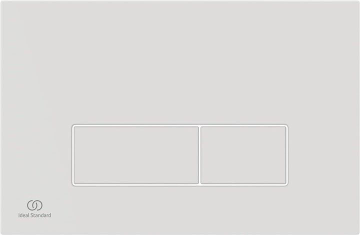 Ideal Standard R0121AC Oleas Betätigungsplatte Oleas M2 Mechanical Toilet Flush Plate - White Weiss,