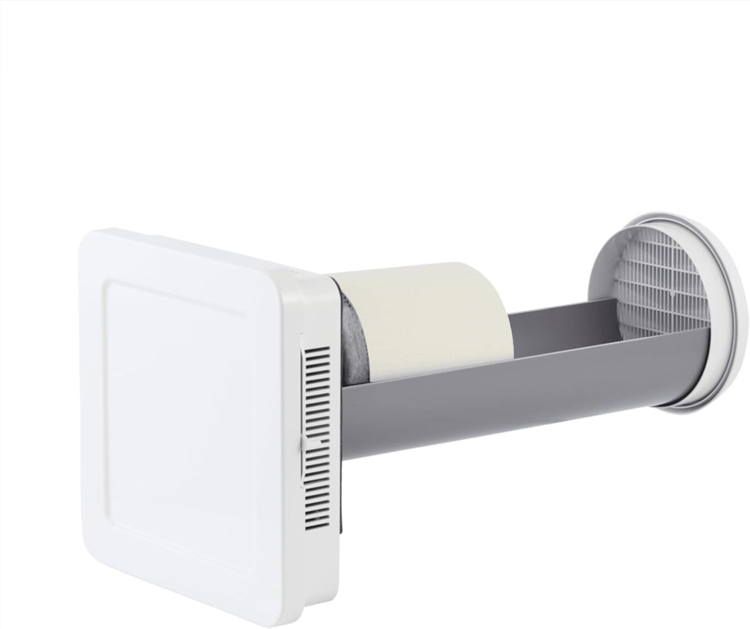 SIEGENIA AEROTUBE WRG smart Wand-Lüfter, dezentrale Wohnraum-Lüftung energiesparend, aktive Zu- oder
