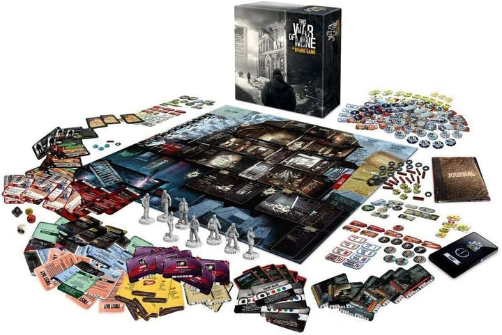 This War of Mine GAKTWOM01 Board Game,Black