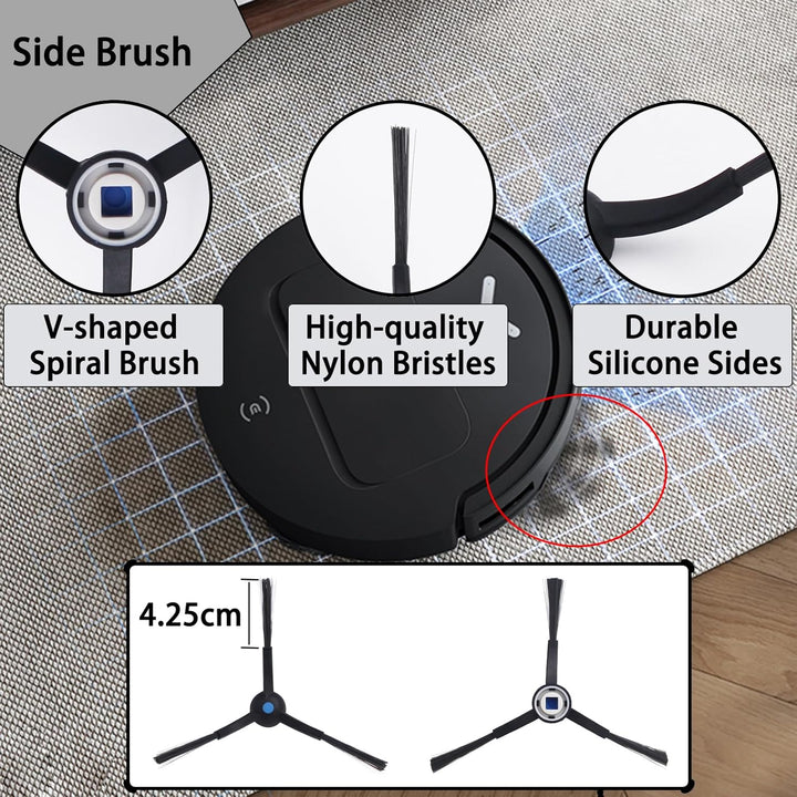 17 Stück Zubehör für Ecovacs DEEBOT T50 Pro Omni / T50 Omni /T50 Max /T50 Max Pro /T50 Pro Staubsaug