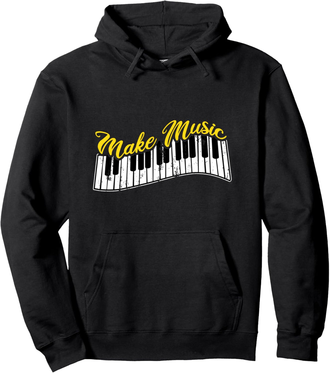 Klavier Pianist Keyboard Musikinstrumente Pullover Hoodie