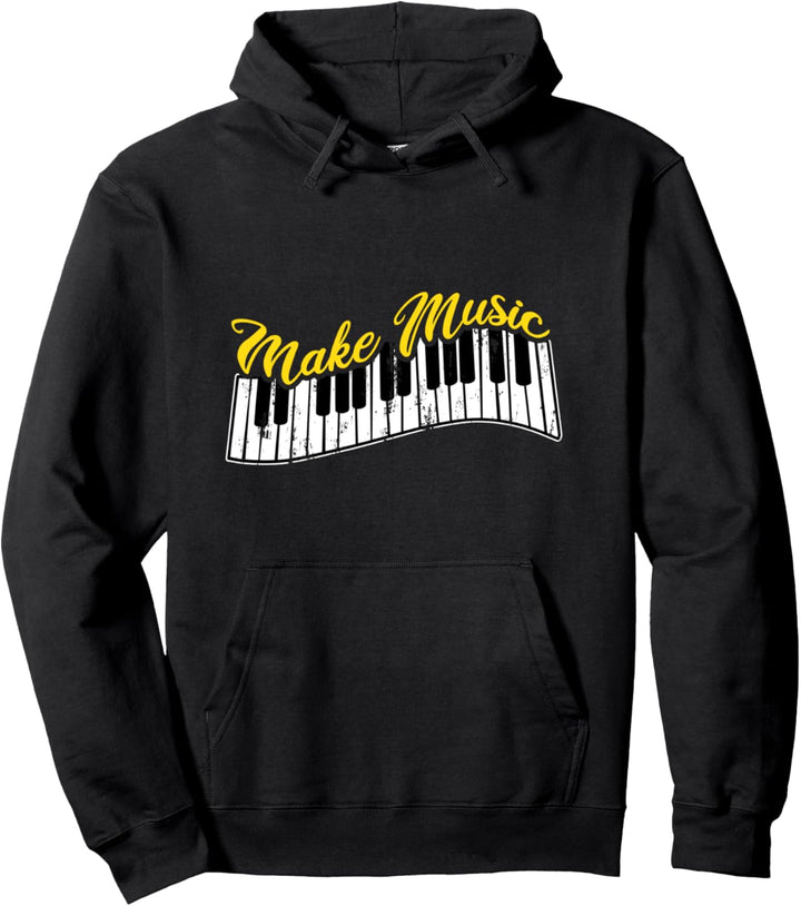Klavier Pianist Keyboard Musikinstrumente Pullover Hoodie