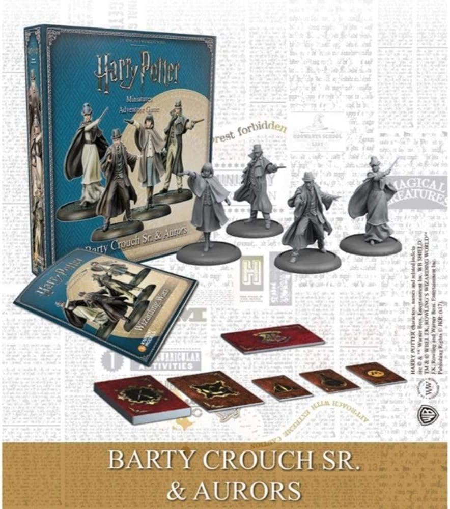 Knight Models HPMAG19 Sr Harry Potter Miniatures Abenteuerspiel: Barty Crouch Sr & Aurors Erweiterun