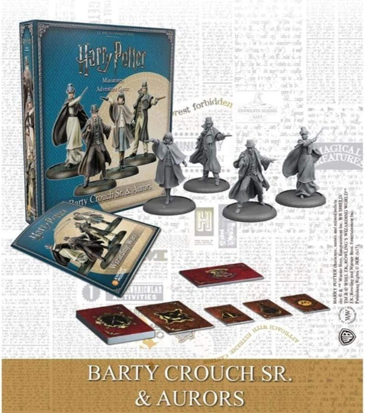 Knight Models HPMAG19 Sr Harry Potter Miniatures Abenteuerspiel: Barty Crouch Sr & Aurors Erweiterun
