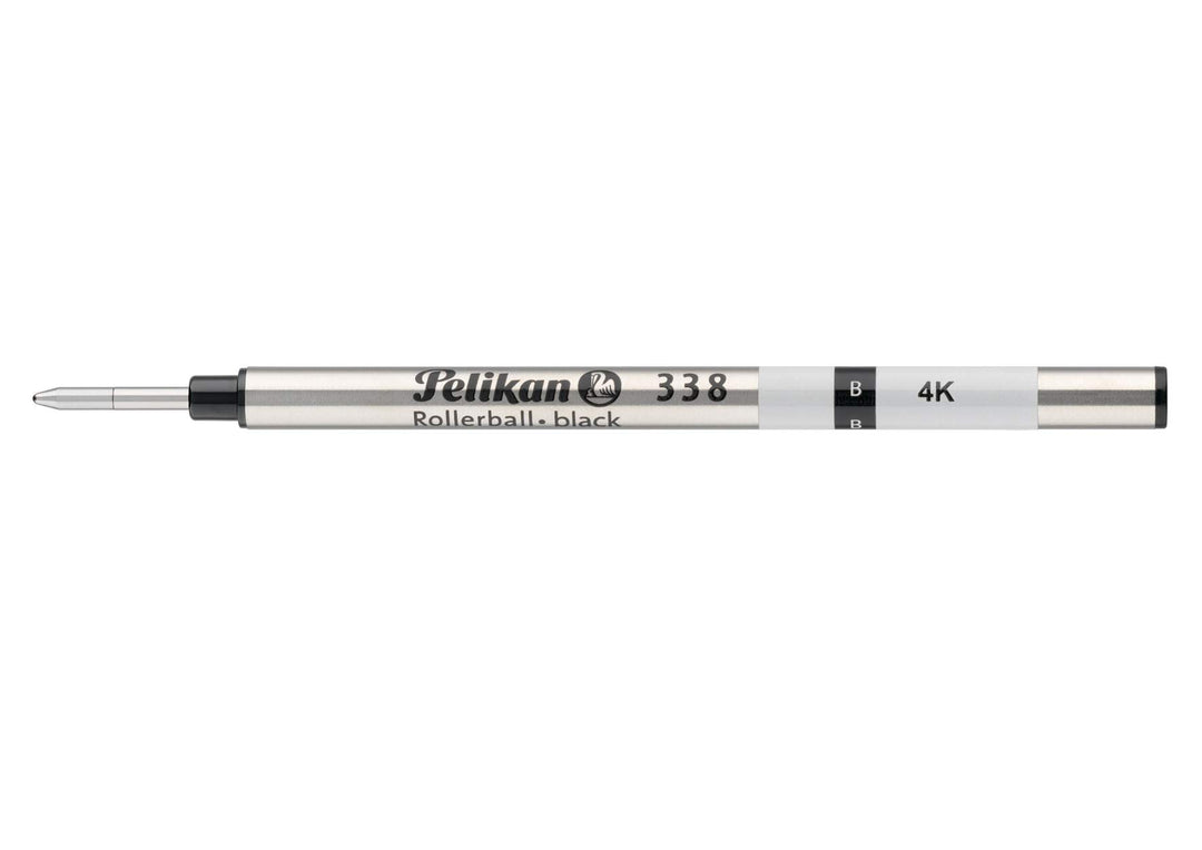 Pelikan 338B 10 Minen für Kugelschreiber, Schwarz, schwarz