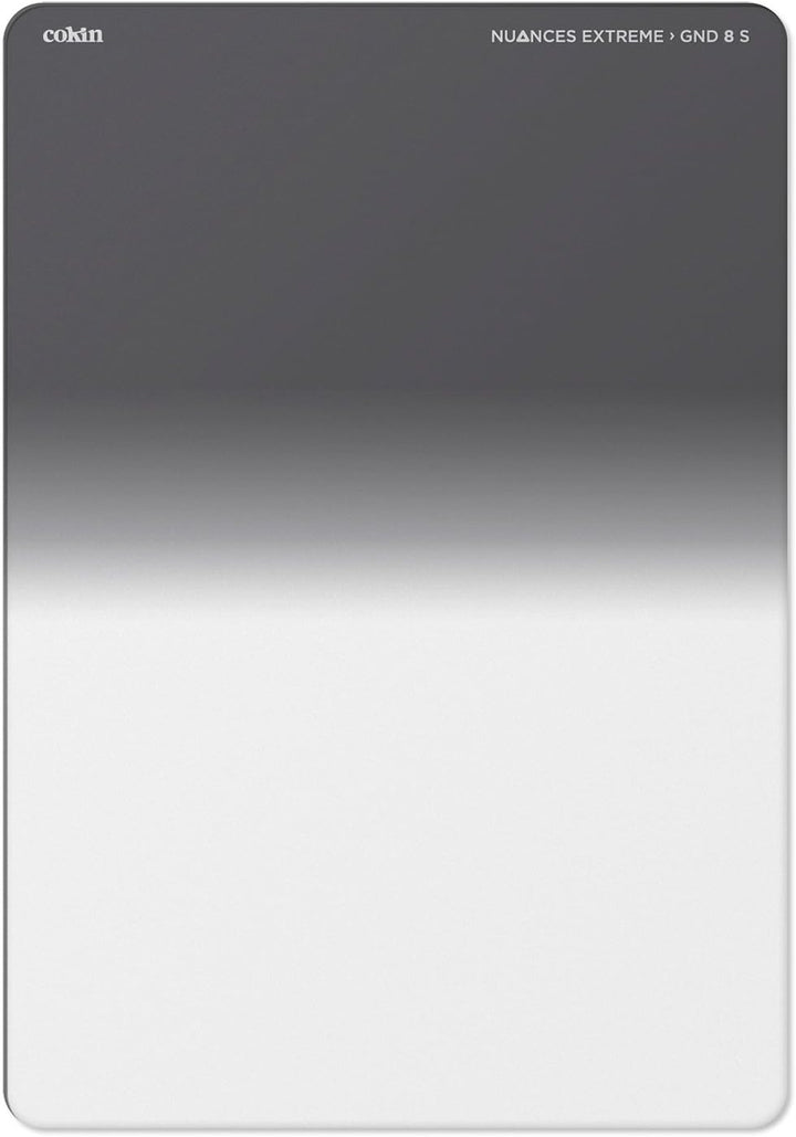 COKIN NUANCES Extreme GND8 Soft Grauverlaufsfilter- 3 f-Stops - widerstandsfähiges Mineralglas - L (
