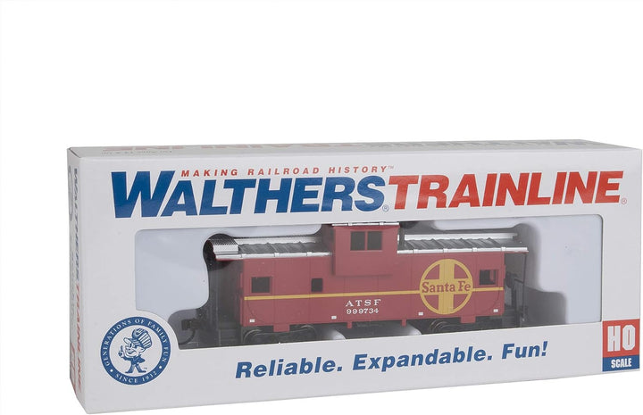 WALTHERS Spur H0 Caboose Atchison, Topeka & Santa Fe