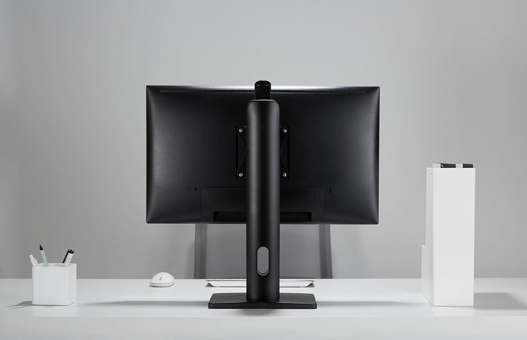 mywall Monitorhalterung HL18L mit Federsystem für Flachbildschirme, integriertes Kabelmanagement, hö