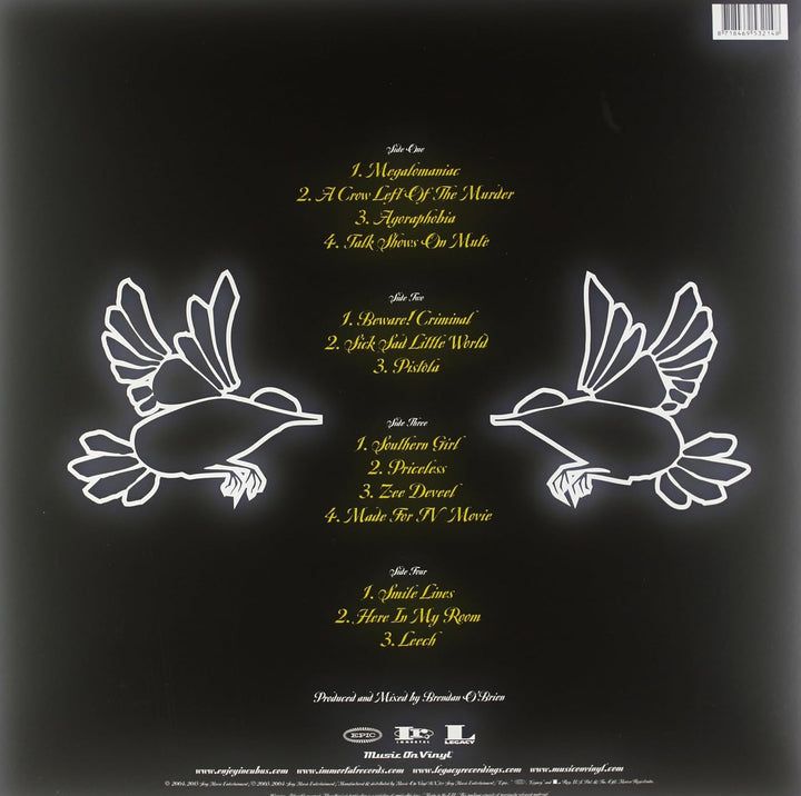 A Crow Left of the Murder, Vinyl