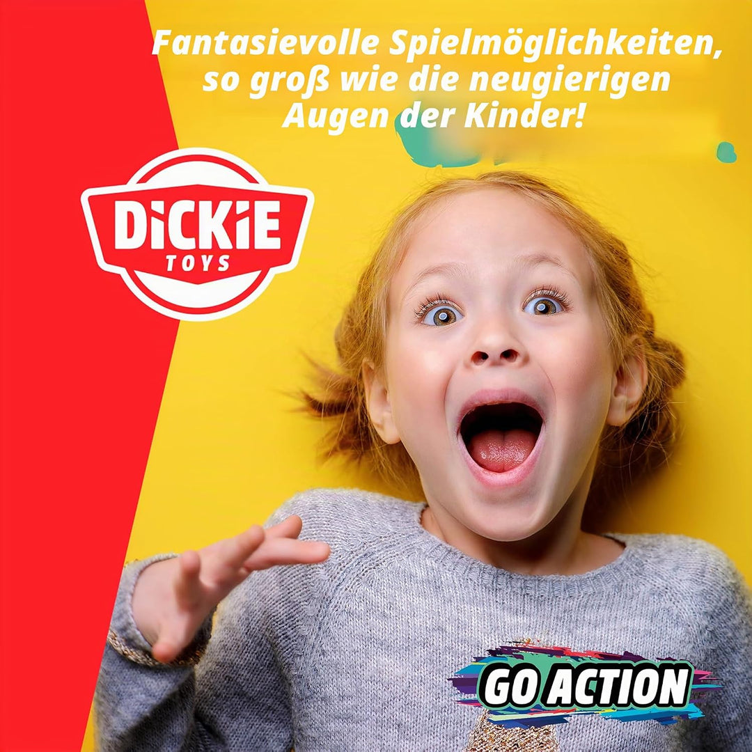 Dickie Toys - Grosses Spielzeugauto-Set mit 10 Autos (je 7 cm) - 10 kleine Modellautos aus Metall mi