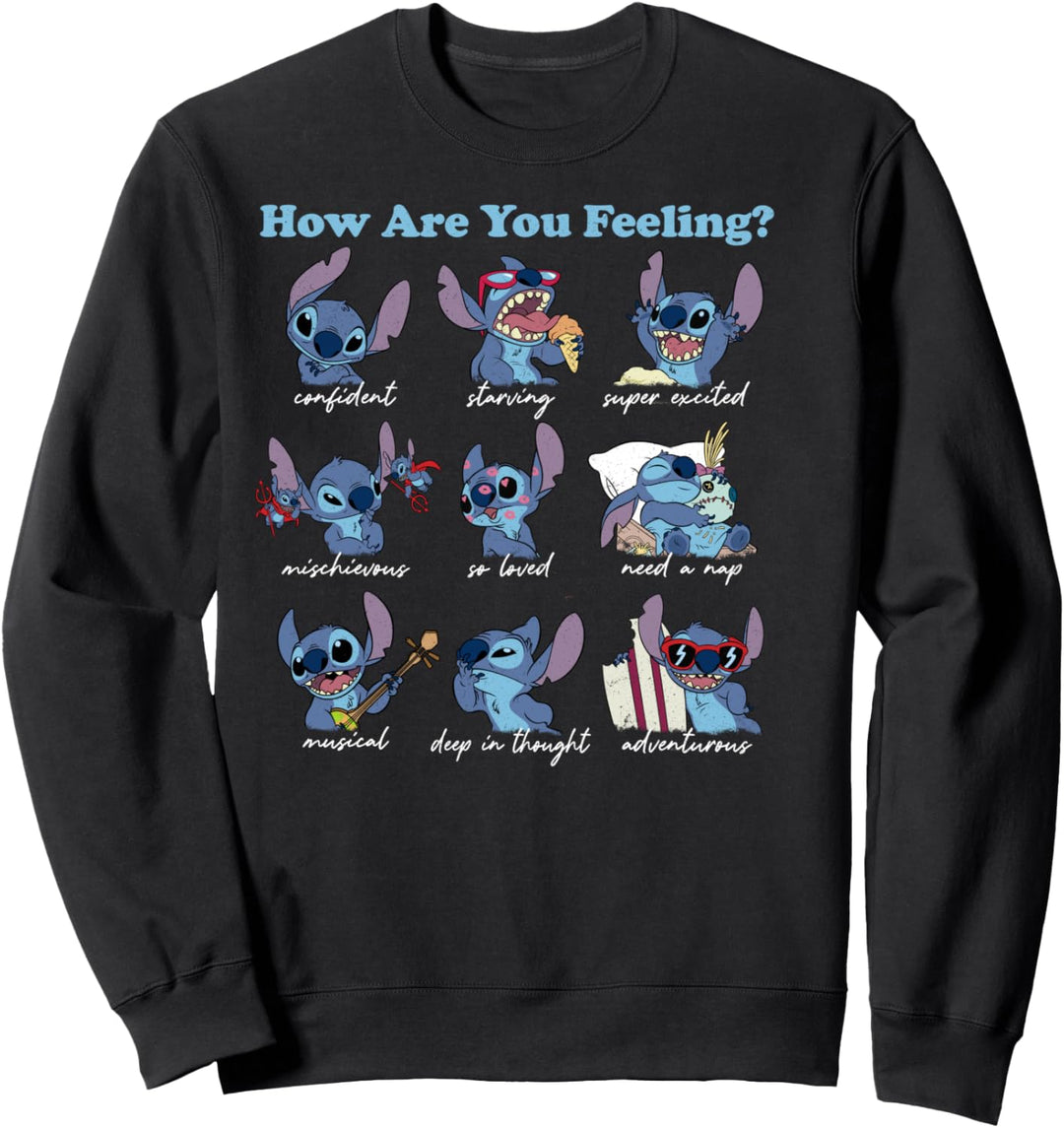 Disney Lilo & Stitch How Are You Feeling Sweatshirt