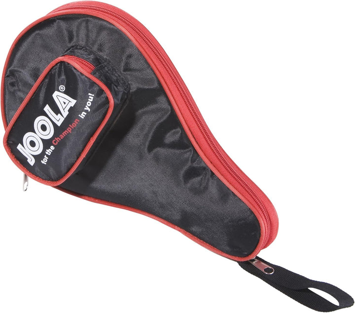 JOOLA Tischtennisschläger Rosskopf Smash Tischtennisschläger + TT-Hülle Rot, Tischtennisschläger + T