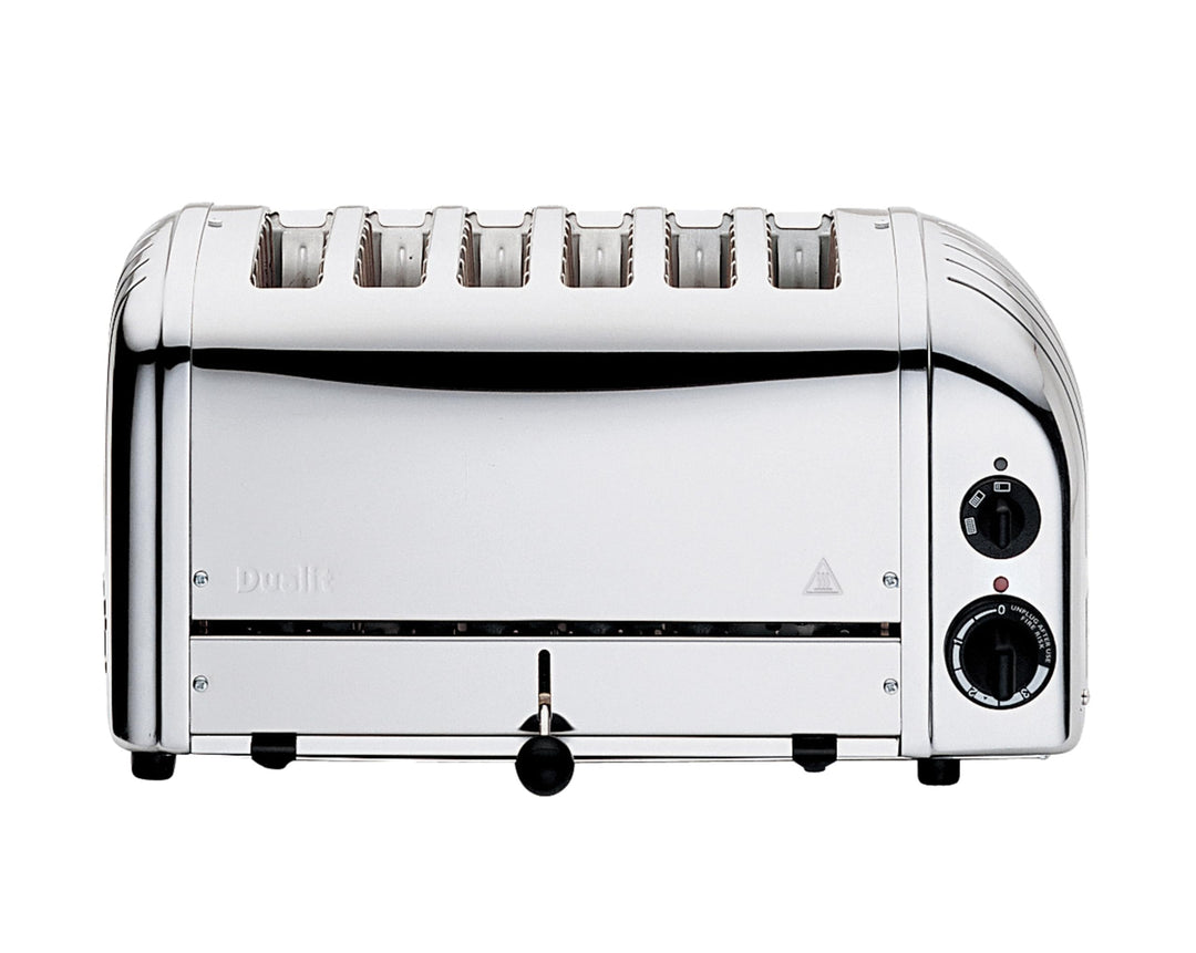 DUALIT Vario Toaster - 6 Scheiben Toaster poliert