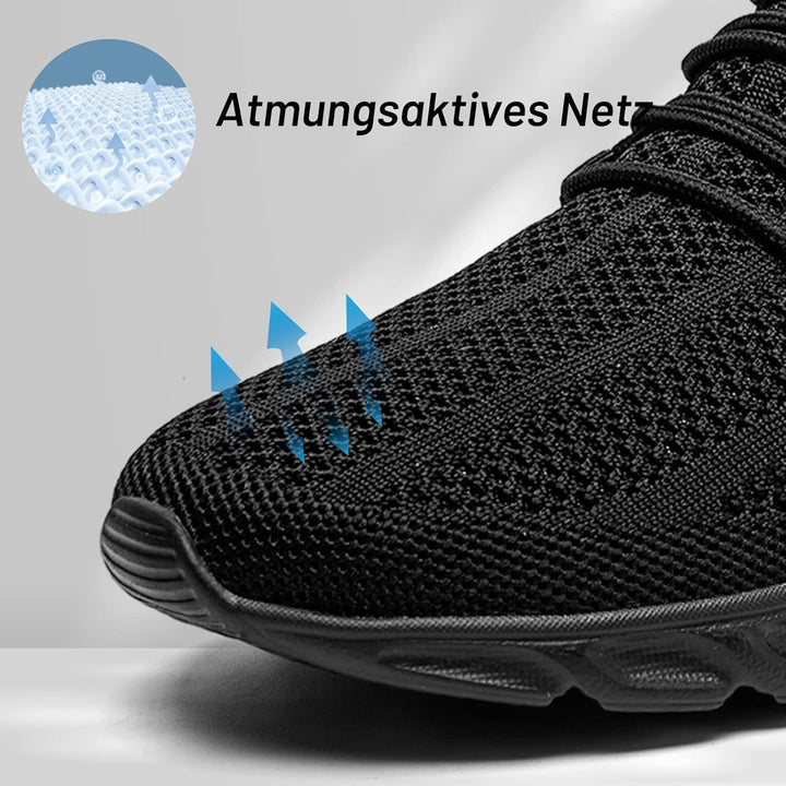 AZSDXS Sneaker Sportschuhe FüR Herren Turnschuhe Herren Schuhe Herren Sneaker Herren 39 EU Schwarz,