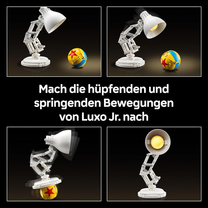 LEGO Ideas | Disney Pixar Set - Spielset mit Schreibtischlampe zum Bauen - Spielzeug für Erwachsene