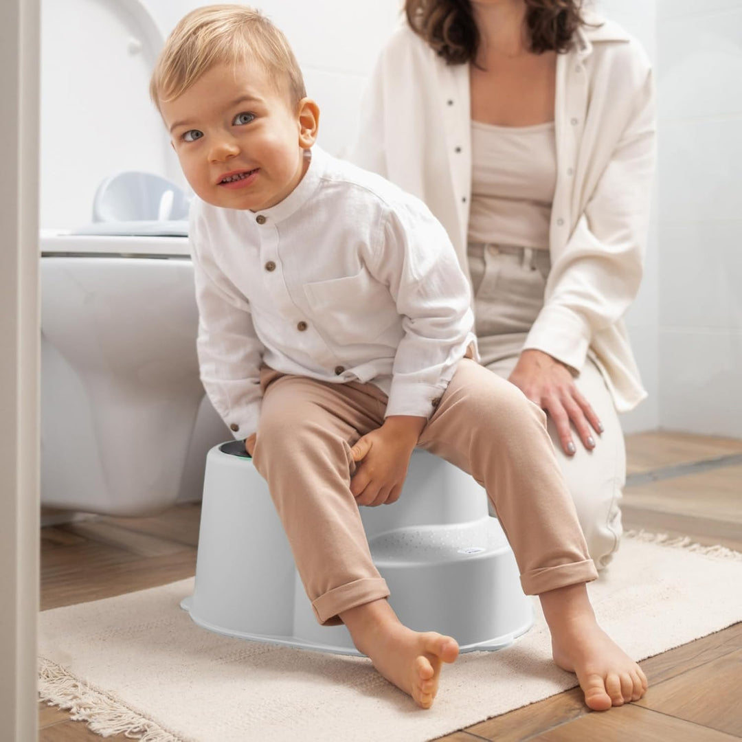 Rotho Babydesign TOP Kinderschemel - recycelt - Tritthocker - Trittschemel - Kinderschemel - Trittle