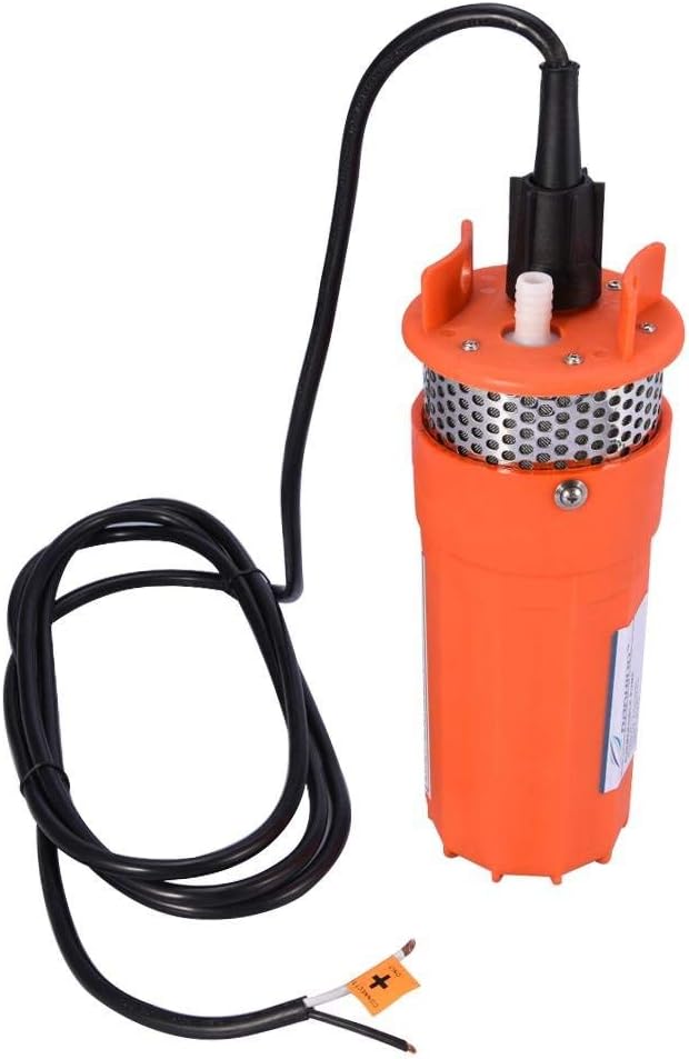 12V Solarbetriebene Tauchpumpe 150W Tief Wasser Lager Brunnen Wasserpumpe Solar-Wasserpumpe 6,5 l/mi