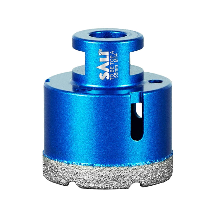 Diamant Fliesenbohrer 55mm M14 Gewinde Trockenbohrer Diamantbohrer Glasbohrer Lochsäge für Keramik,