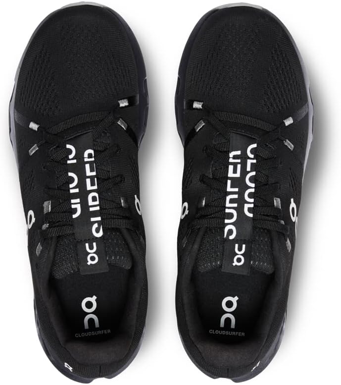 On Running Damen Cloudsurfer Sneaker 36 EU All Black, 36 EU All Black