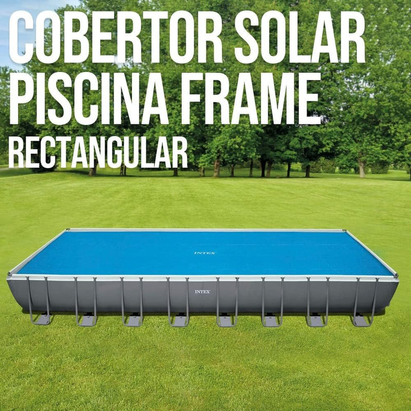 Intex Solarabdeckplane für Ultra Frame rechteckig 975 x 488 cm, Stärke 160 Mikron, Fertigungsmass: 9