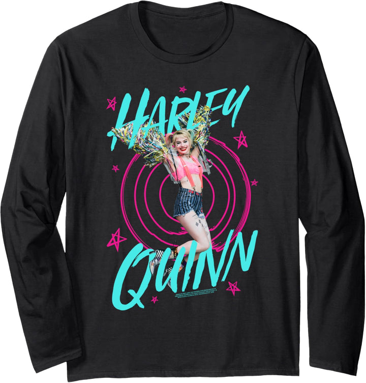 Birds of Prey Harley Quinn On Target Langarmshirt