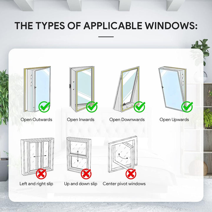 EGNBU 400CM Fensterabdichtung für Mobile Klimageräte, Klimaanlagen, Wäschetrockner, Ablufttrockner,