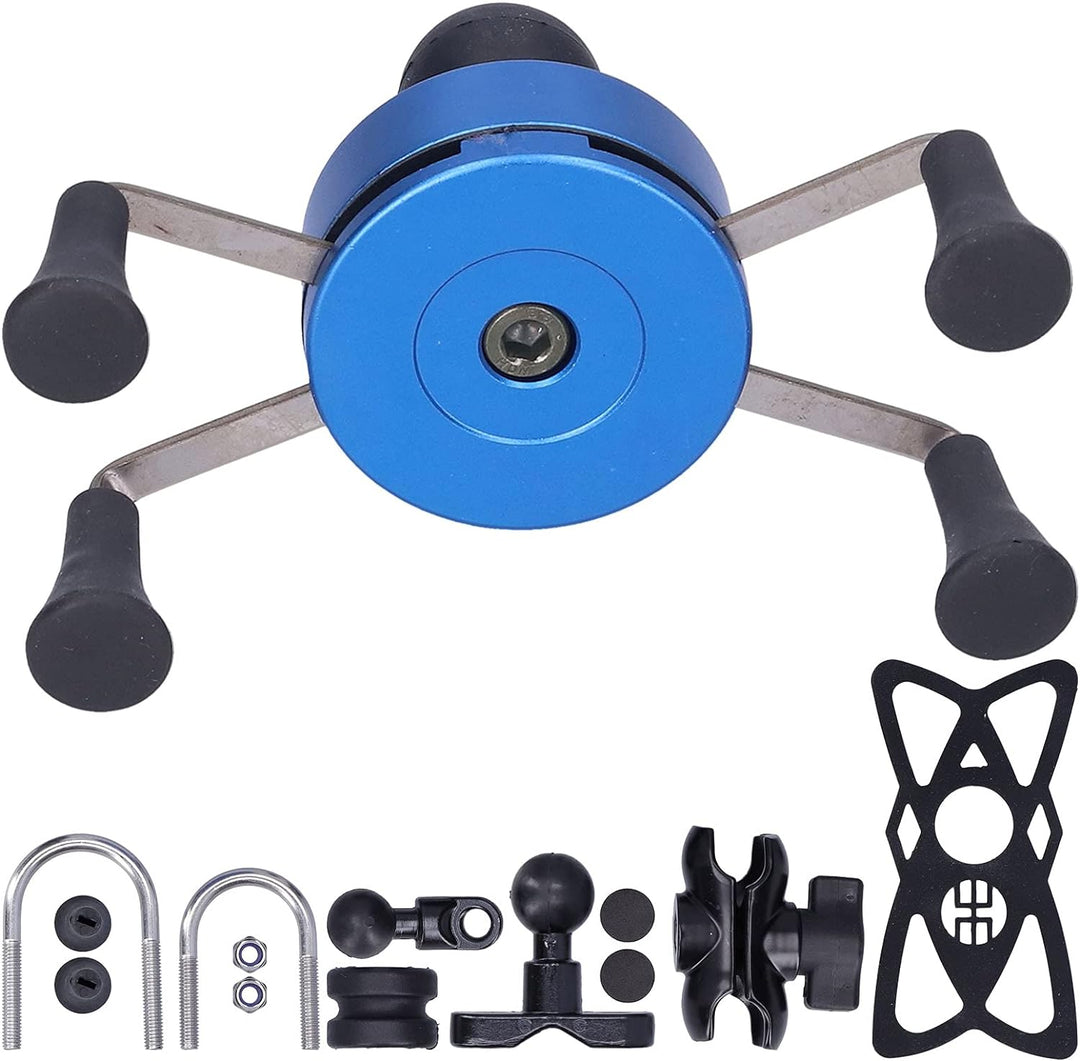 Yctze Motorrad Handyhalter, Handyhalter Kunststoff Metall X-Grip Lenkerhalterung Modifikation Univer