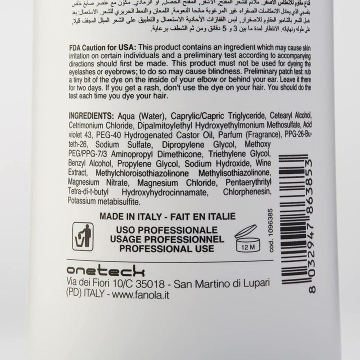 Fanola No Yellow Anti-Gelb-Shampoo + Nutri Care Conditioner - 2000 ml Single, Single