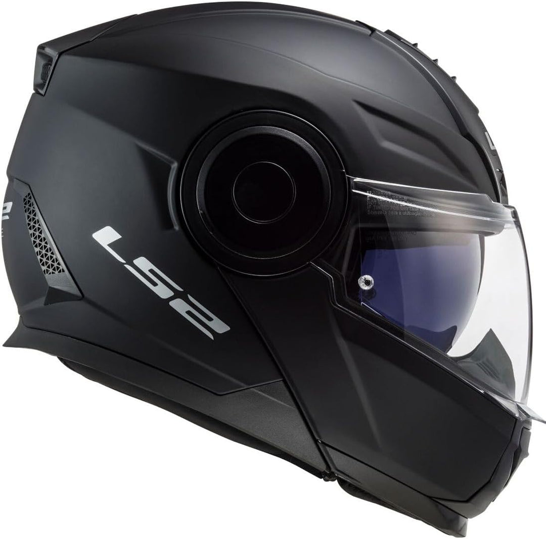 LS2 Motorradhelm FF902 SCOPE SOLID MATT BLACK, Schwarz, XXL XXL Schwarz, XXL Schwarz