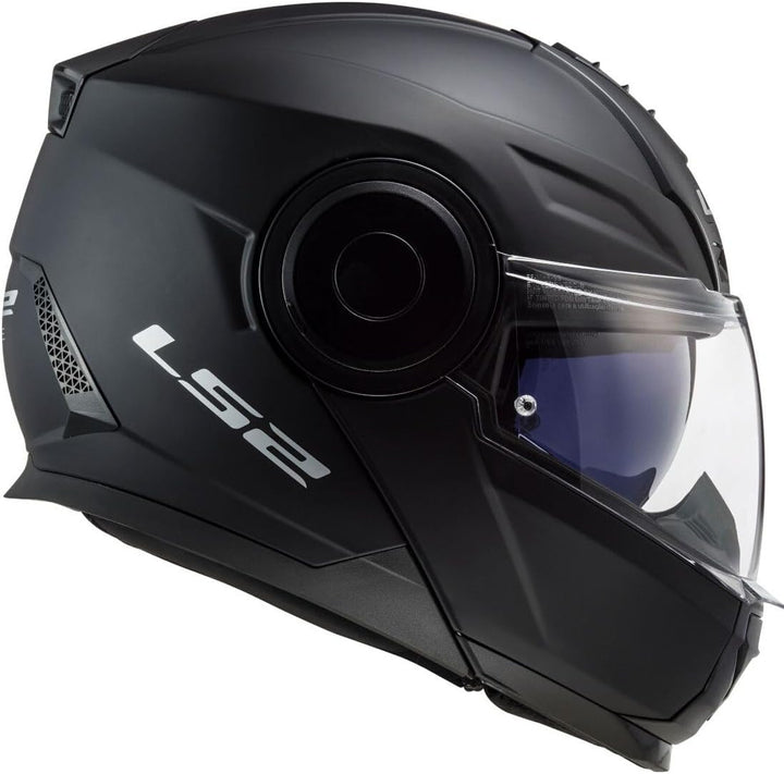 LS2 Motorradhelm FF902 SCOPE SOLID MATT BLACK, Schwarz, XXL XXL Schwarz, XXL Schwarz