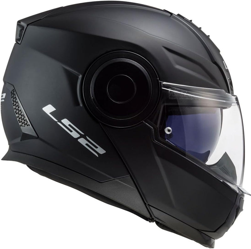 LS2 Motorradhelm FF902 SCOPE SOLID MATT BLACK, Schwarz, XS XS Schwarz, XS Schwarz