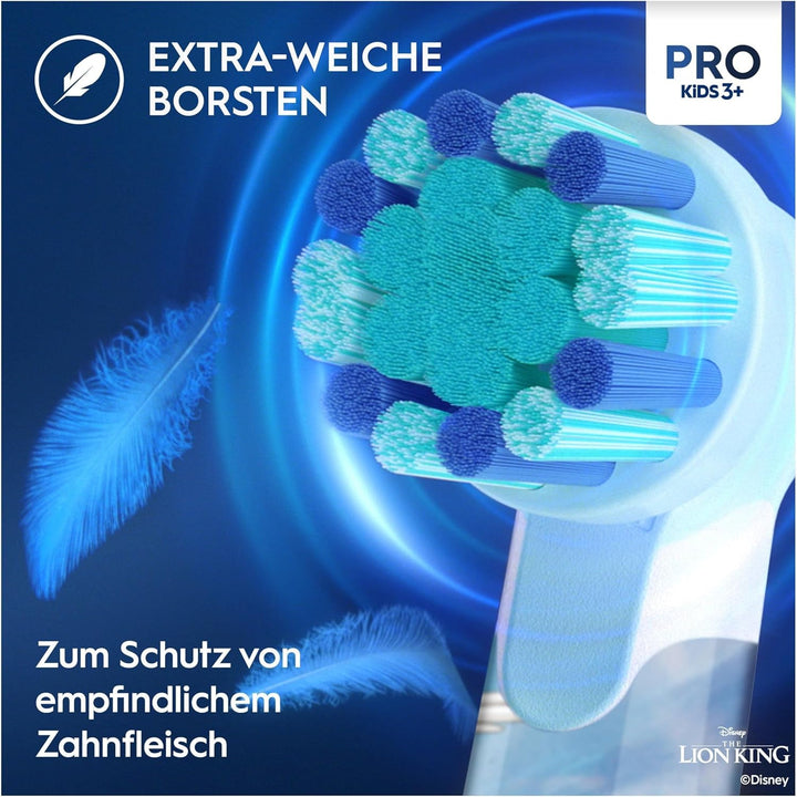 Oral-B Pro Kids König der Löwen Elektrische Zahnbürste/Electric Toothbrush für Kinder ab 3 Jahren, i