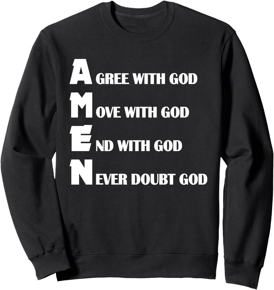 Christliches Design , christlicher Spruch beten ;Team Jesus Sweatshirt
