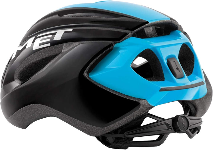 MET Helm Strale L (58-62) 56-58 Mehrfarbig (Schwarz Blau), 56-58 Mehrfarbig (Schwarz Blau)
