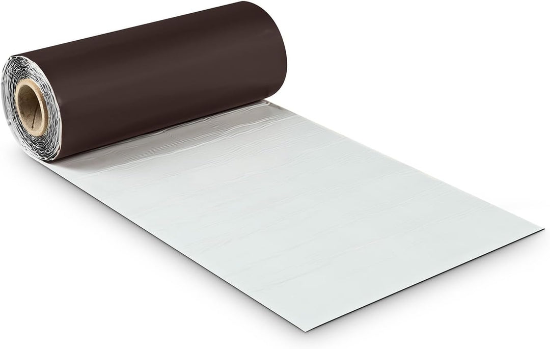 BMD Walzblei 300 mm x 5 lfm. braun (RAL 8017) Blei Color farbig selbstklebend Wandanschlussband Kami