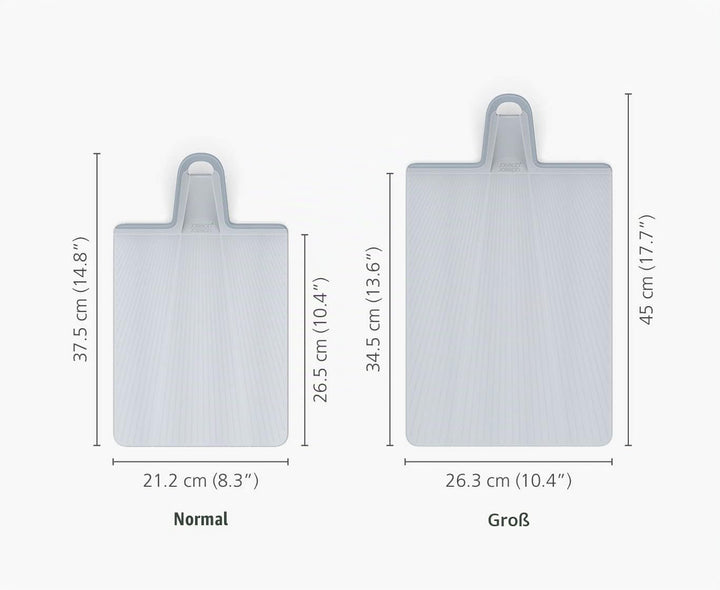 Joseph Joseph Chop2Pot Plus Faltbares Schneidebrett (Gross) - Grau 37.5L x 7B cm Pale Blue, 37.5L x