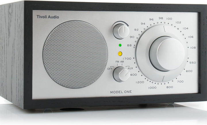 Tivoli Audio Model One UKW-/MW-Radio (Schwarz / Silber), Schwarz / Silber