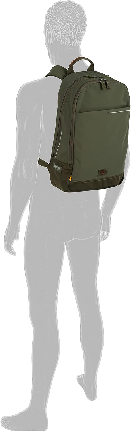 camel active bags City Herren Rucksack Backpack 28,0 x 14,0 x 40,0 Khaki, 28,0 x 14,0 x 40,0 Khaki