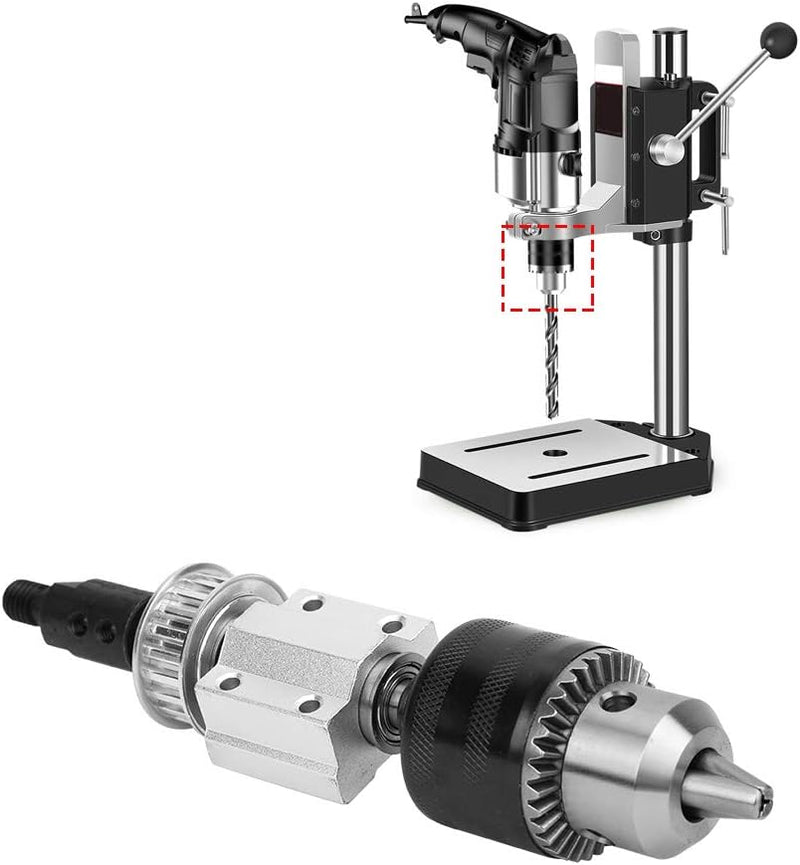 Tischbohrer Kraftlose Spindelbaugruppe DIY Holzbearbeitungs-Schneidwerkzeug-Set mit B16 Dreibacken-B