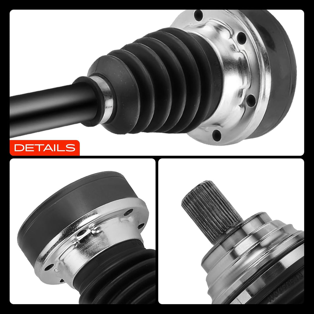 Frankberg Antriebswelle Vorne Links Kompatibel mit A3 8P1 8P7 8PA 2003-2012 Altea 5P1 2004-2021 Leon